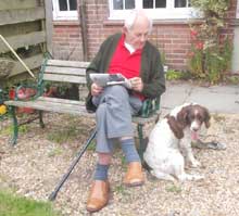Dad with doggie