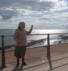 Mum by the sea